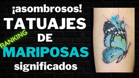 Descubre El Significado De Un Tatuaje De Mariposa Un Poderoso Simbolo