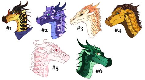 Wings Of Fire Adopts [closed] By Lamp P0st On Deviantart