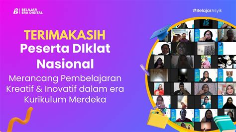 Dokumentasi Kegiatan Diklat Merancang Pembelajaran Kreatif Inovatif