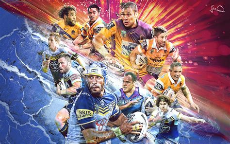 NRL 2015 Grand Final Artwork on Behance