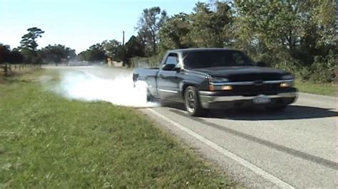 2003 Rcsb Silverado Turbo Cam 60l Burnout Youtube