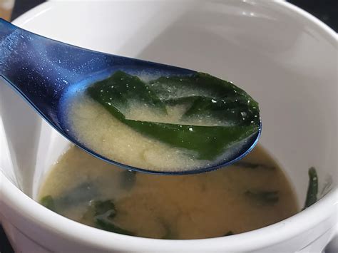 First Time Homemade Miso Soup With Seaweed R JapaneseFood