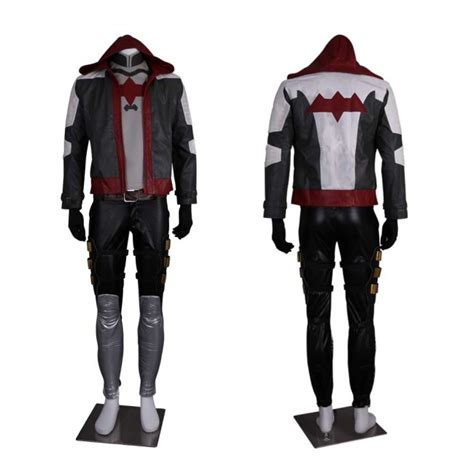 Batman Arkham Knight Red Hood Jason Todd Luxury Cosplay Costume