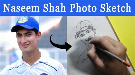 Naseem Shah Sketch How To Draw Step By Step Tahir Roshaani Arts