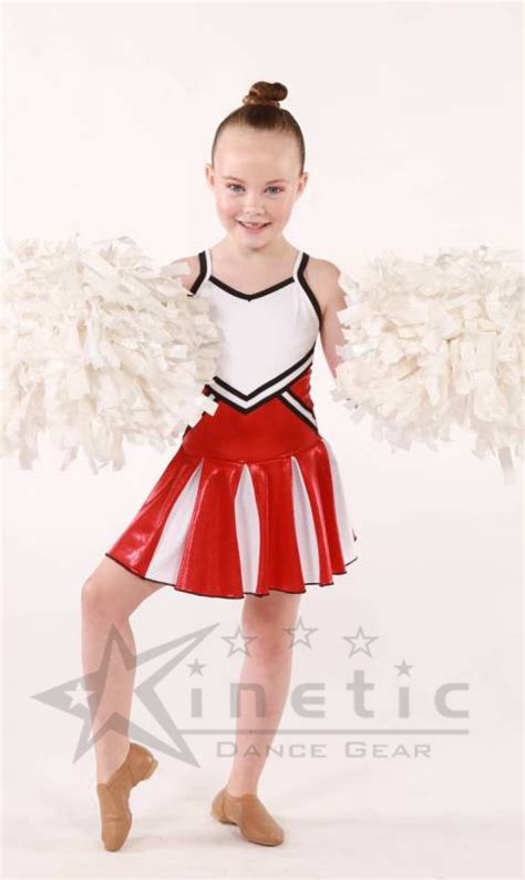 Kinetic Creations Pep Rally Cheer Can Customise Dance Costumes