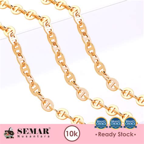 Promo Kalung Emas Casteli Classic Chain Gold 10K Semar Nusantara Cicil