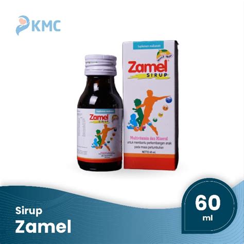 Jual Zamel Sirup Ml Vitamin Dan Mineral Untuk Anak Indonesia Shopee