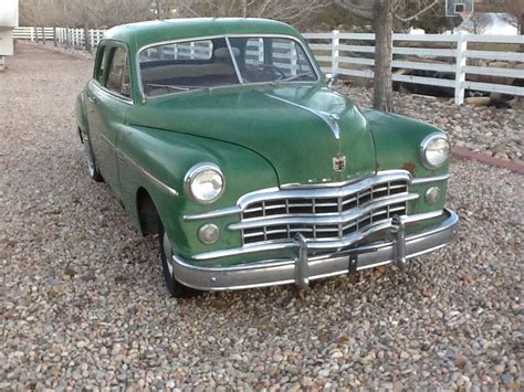 1949 Dodge Coronet 2 Door Coupe Classic Fluid Drive Trans Flat Head