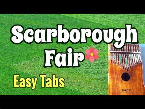 Scarborough Fair The Simon Garfunkel Easy Tabs Tutorial Play Along