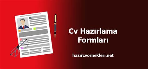 Hem Ire Cv Rnekleri Haz R Cv Rnekleri Cv Rnekleri