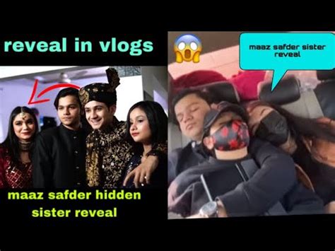 Maaz Safder Nd Sister Face Reveal In His Daily Vlogs Youtube