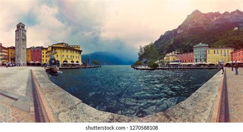 Riva Del Gardalago Di Garda Italy Stock Photo 1270588108 Shutterstock