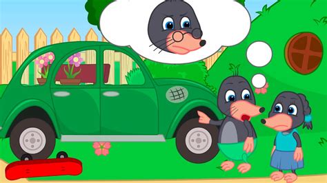 Benny Mole En Espa Ol Pap Malvado Arruin El Auto Dibujos Animados