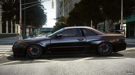 Nissan Skyline R Bnr Para Gta