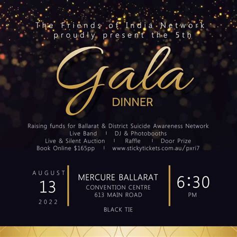 Friends of India Network Gala Dinner - Ballarat Regional Multicultural ...