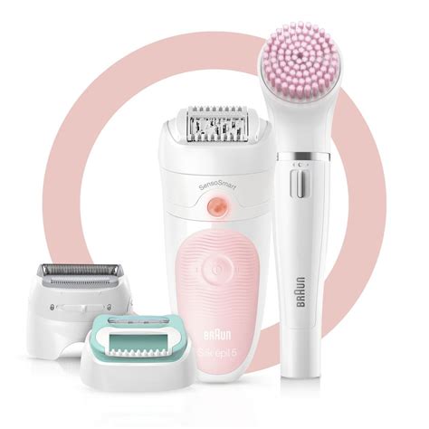 Braun Epilierer Silk épil 5 875 Epilierer Beauty Set SensoSmart in