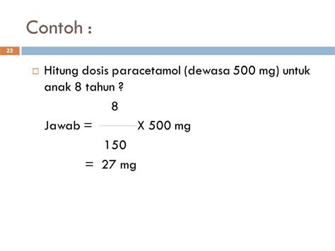 Dosis Maksimal Paracetamol – Ujian