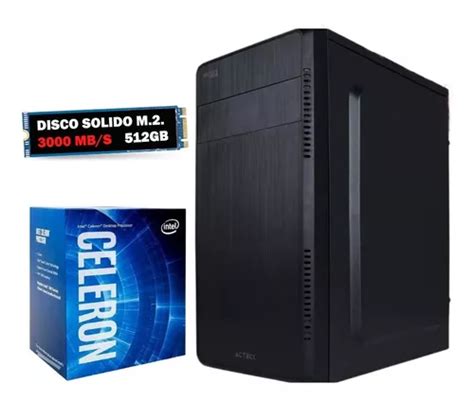 Cpu Pc Basico Intel Uso Escolar Oficina Punto De Venta Veloz