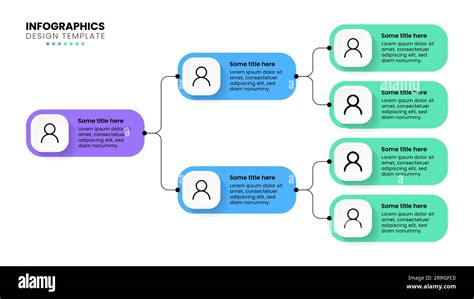 Infographic Template With Organizational Chart Can Be Used For