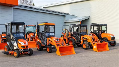 Orange Aftermarket Soft Sided Cab Options For Kubota Tractors