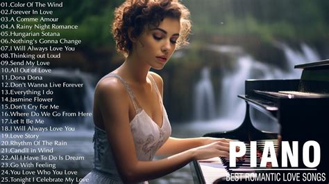 3 Hour Of Beautiful Piano Love Songs Romantic Music Water Sound For