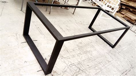 Estructura De Hierro Para Mesa Fabricadeforja Es Mesa Industrial