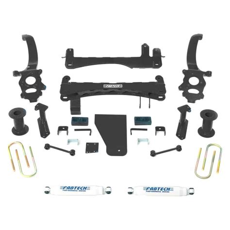 Fabtech® K6012 6 Basic Front And Rear Suspension Lift Kit