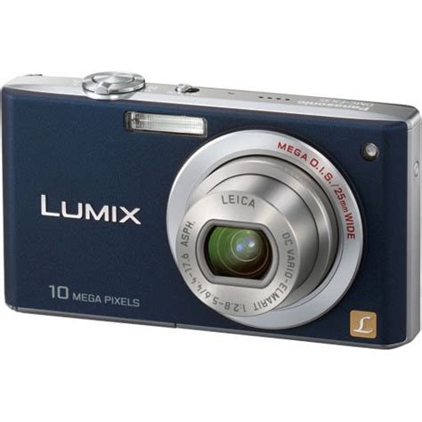 Panasonic Lumix Dmc Fx Digital Camera Blue Dmc Fx A B H