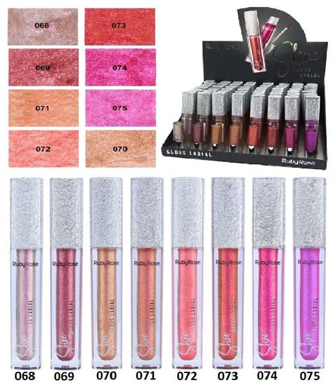 Shine Gloss Labial Ruby Rose Precinho Bacana