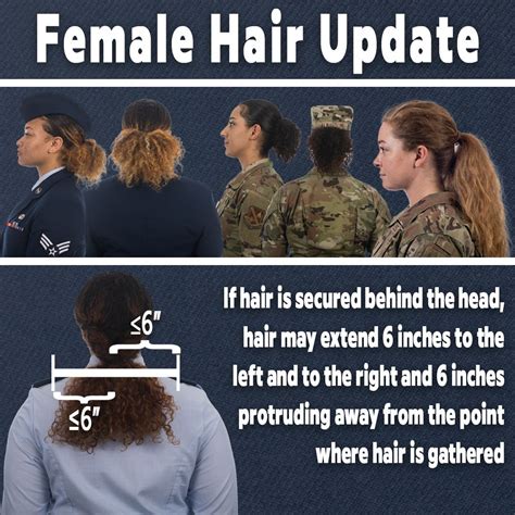 Usaf Revises Guidance On Female Hair Grooming Standards