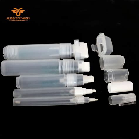 Oem Refillable Plastic Tube Empty Paint Marker 3mm 5mm 6 5mm 8mm 10mm