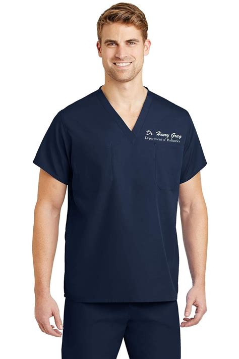 Amazon Docaz N Personalized Embroidered Name Scrub Top Bottom