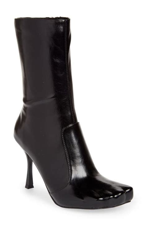 Jeffrey Campbell Visionary Stiletto Boot Black Editorialist