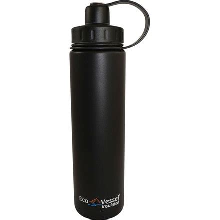 Eco Vessel Boulder Triple Insulated Water Bottle 24oz Hike Camp