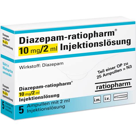 Diazepam Ratiopharm 10mg Tabletten — Usps Online