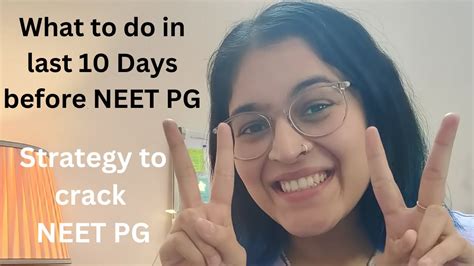 Last 10 Days Strategy For Neet Pg Inicet Ii Revision Before Neet Pg