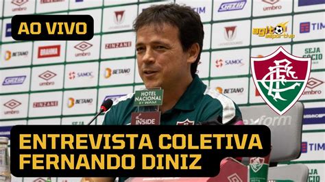 COLETIVA FERNANDO DINIZ AO VIVO FLUMINENSE X ATHLETICO PR DIRETO DA