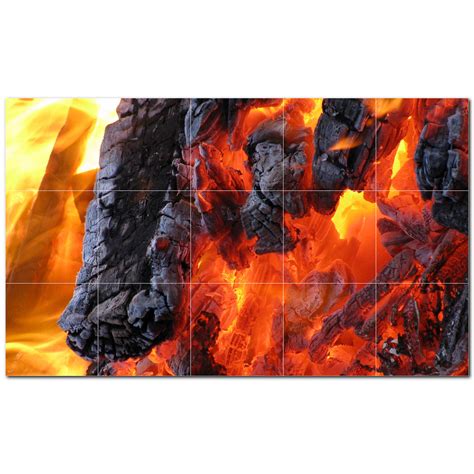 Picture Fire Photo 6 X 6 Satin Ceramic Decorative Mural Wayfair Canada