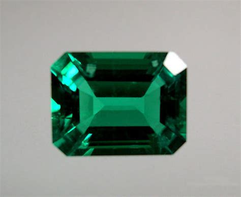 Lab Created Hydrothermal Emerald Emerald Cubic Zirconia Cz