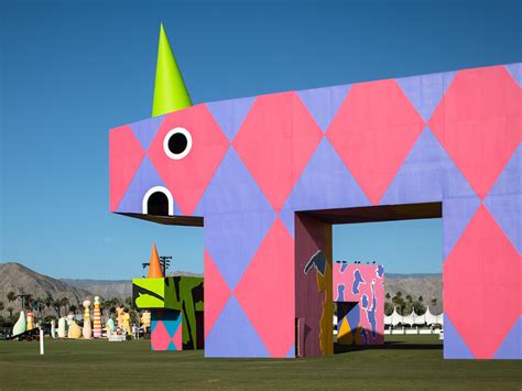 coachella's oversized art installations amaze + amuse fun-loving ...