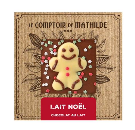 Tablette De Chocolat Au Lait Dition No L Le Comptoir De Mathilde