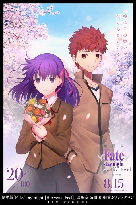 Fate stay night 天之杯3 春之歌开播倒计时100天视觉图全集 哔哩哔哩