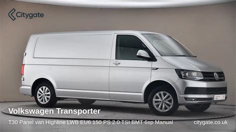 Volkswagen Transporter T30 Panel Van Highline LWB EU6 150 PS 2 0 TSI