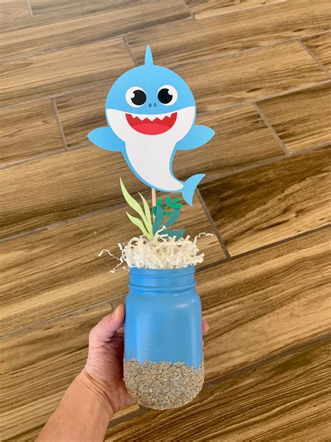 Baby Shark Centerpieces Baby Shark Centerpieces Birthday Images And