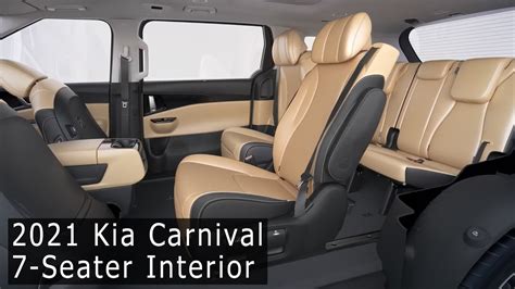 2021 Kia Carnival 7 Seater Interior Transformation Youtube