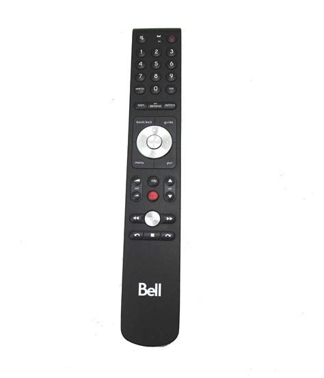 USED BELL TV SLIM IR REMOTE CONTROL 9500 7500 6500 SATELLITE FIBE TV