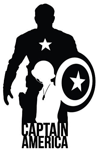 Captain America Silhouette at GetDrawings | Free download