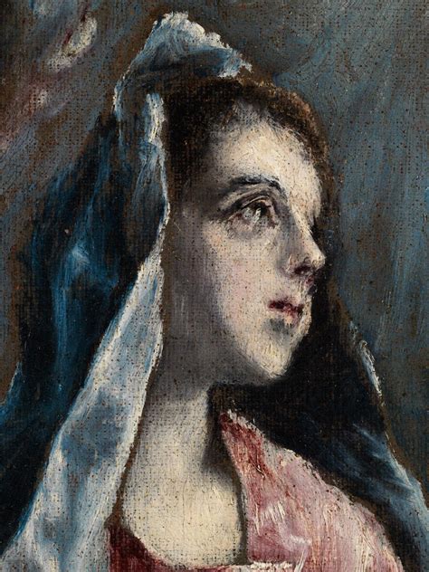 El Greco Mannerist Painter Detail Painting Tuttart Pittura