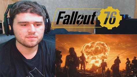 Fallout 76 Official Live Action Trailer Reaction YouTube