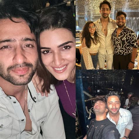 Do Patti Bts Kriti Sanon And Shaheer Sheikh Caught All Candid Check Out